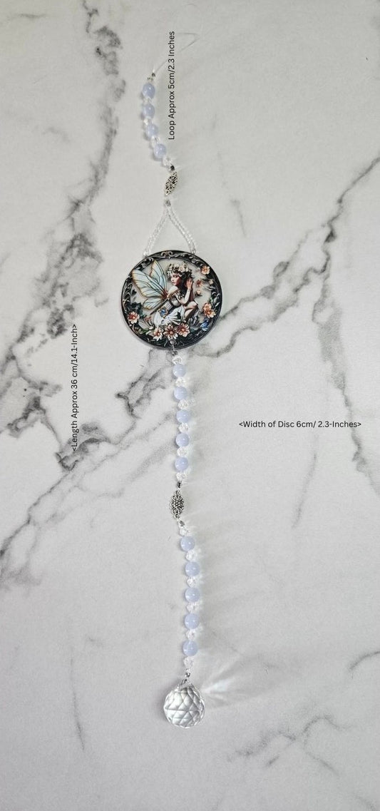 Blue Fairy Suncatcher