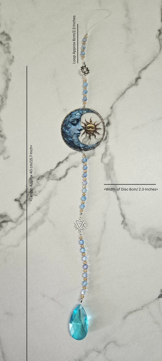 Sun and Moon Suncatcher